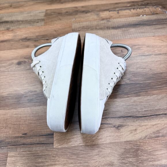 Straye Women 7.5 Gower Skate Low Top Shoes Gray Canvas Unisex Men US 6 main image 6